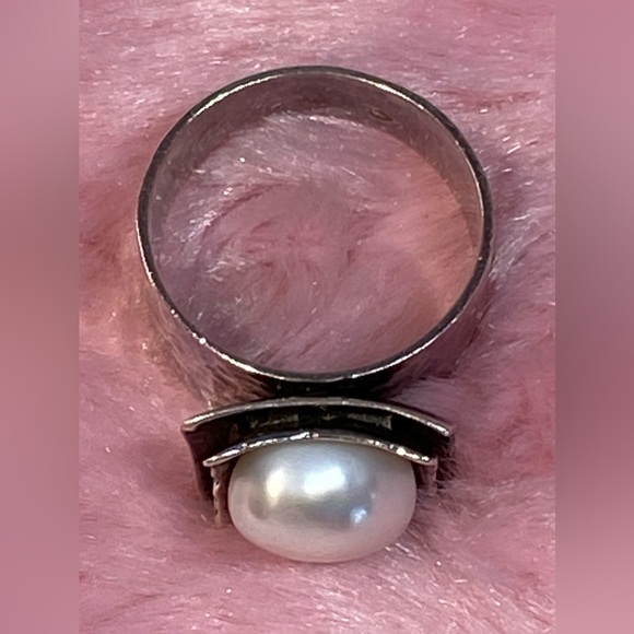 Silpada Sterling Freshwater Pearl Ring - Picture 11 of 11